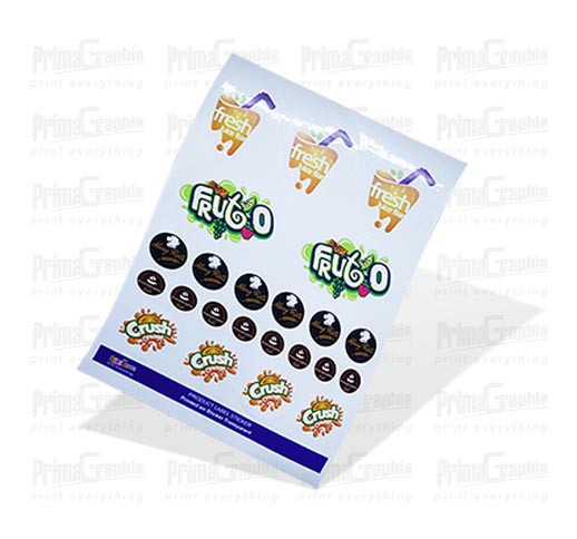 Sticker Transparant A3